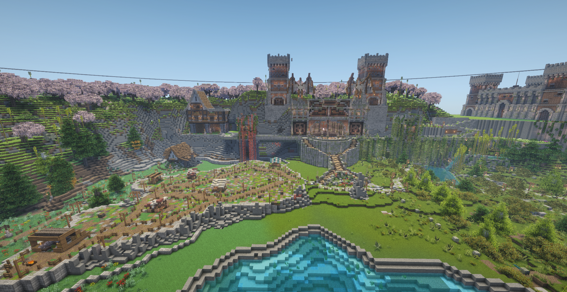 Wide valley before the Kingdom of Dragonspire was built